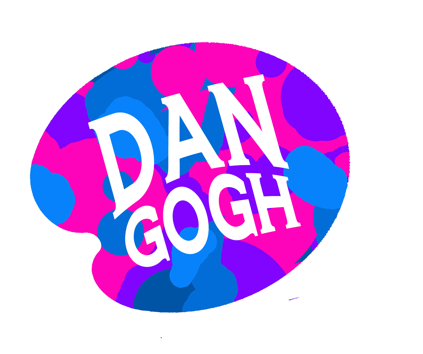 Dan Gogh Logo Palette7 Dan Gogh's Magic and Art